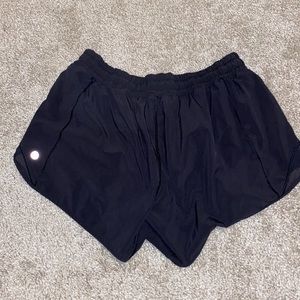 Black lululemon shorts